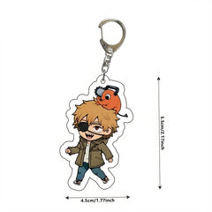 Anime Acrylic Keychain - Cartoon Collection - Birthday Gift