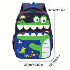 Kindergarten Cartoon Schoolbag Boys Girls Dinosaur Rabbit Backpack