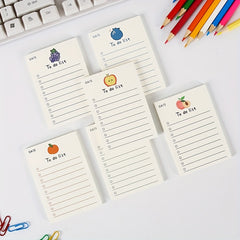 1pc To Do List Planner Memo Book Non sticky Planner Notepad