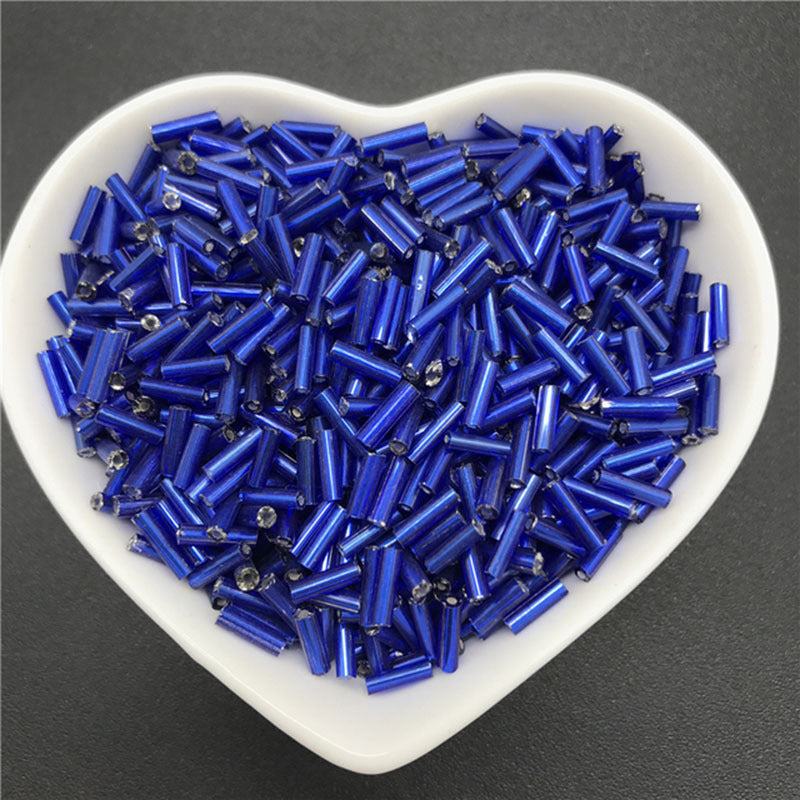 300pcs 6mm Tube Beads DIY Necklace Bracelet Making Materials