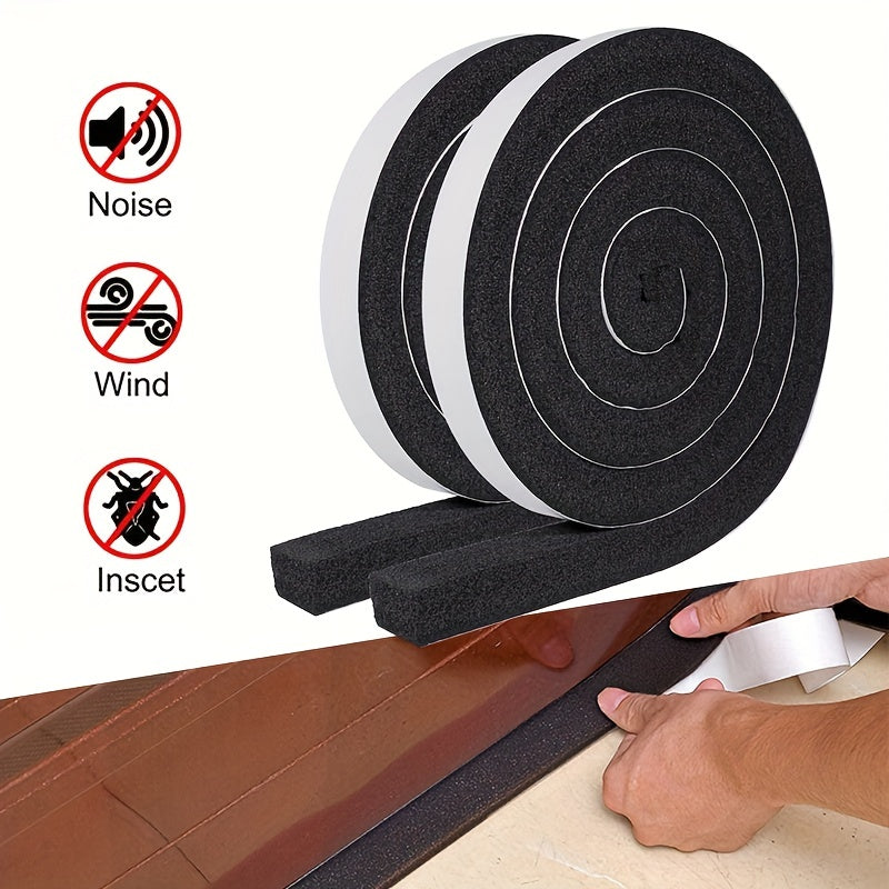 Grey Insulation Tape 2M1 - Weather Stripping Draught Exclude