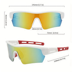 Men's Outdoor Sports Sunglasses for Cycling Running Fishing