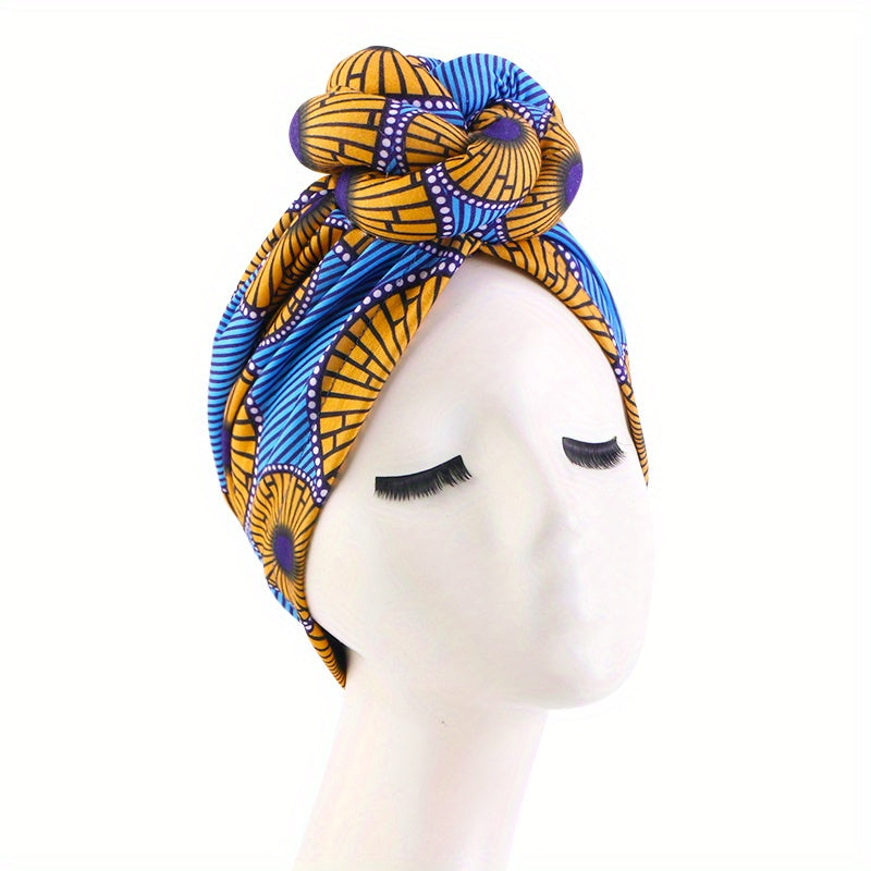 Vintage Braid Knot Boho Turban Cap Head Wrap