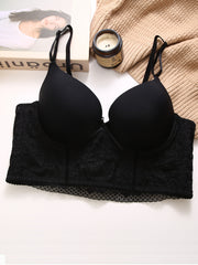 Lace Push Up Bra Comfortable & Stylish Bow Tie Women's Lingerie