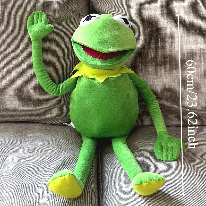 Large Kermit the Frog Plush Toy Green Stuffed Doll