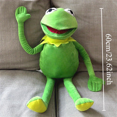 Large Kermit the Frog Plush Toy Green Stuffed Doll