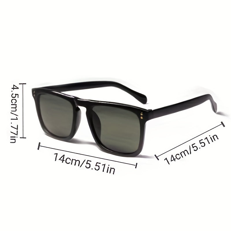 Men's Square Frame Sports Sunglasses