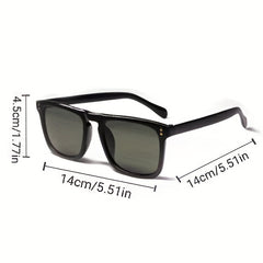 Men's Square Frame Sports Sunglasses