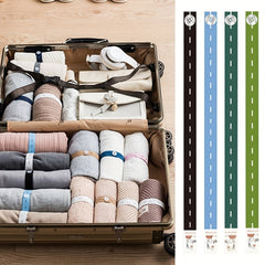 10 Pcs Elastic Luggage Straps Adjustable Durable Travel Belts