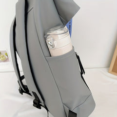 Stylish Nylon Backpack Pendant Large Capacity School Bag