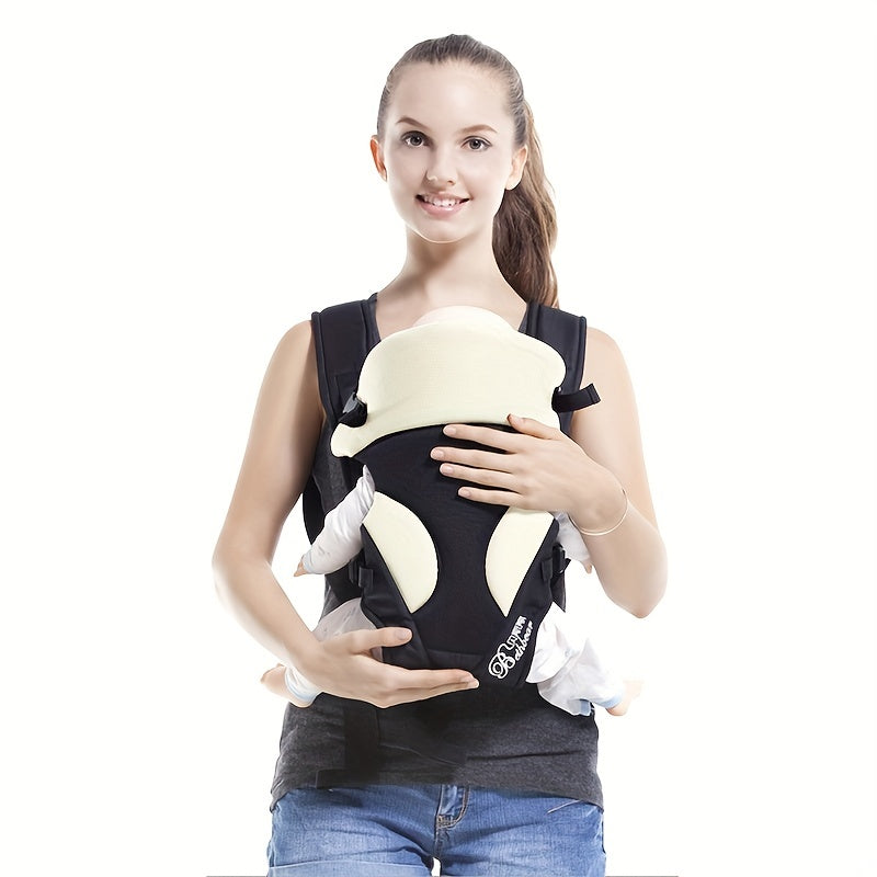 3-In-1 Breathable Baby Carrier Backpack - Front Carry - Kangaroo Pouch