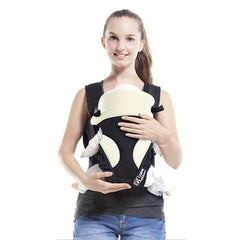 3-In-1 Breathable Baby Carrier Backpack - Front Carry - Kangaroo Pouch