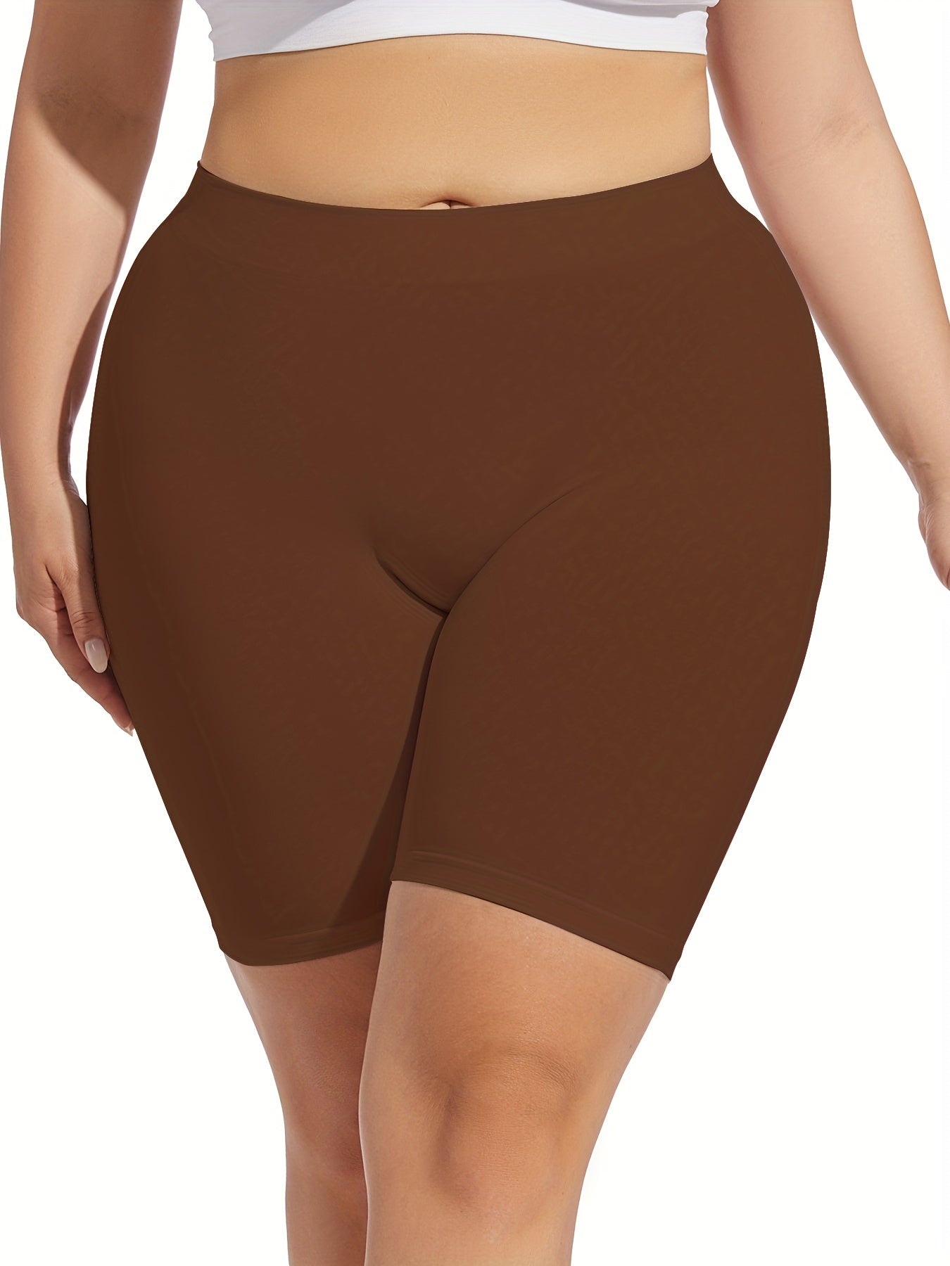  Seamless High Rise Boy Shorts Safety Panty