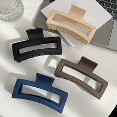 4pcs Matte Hair Claw Clip Thick Hair Non Slip Hair Clips