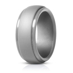 Silicone Wedding Band Ring Minimalistic Design
