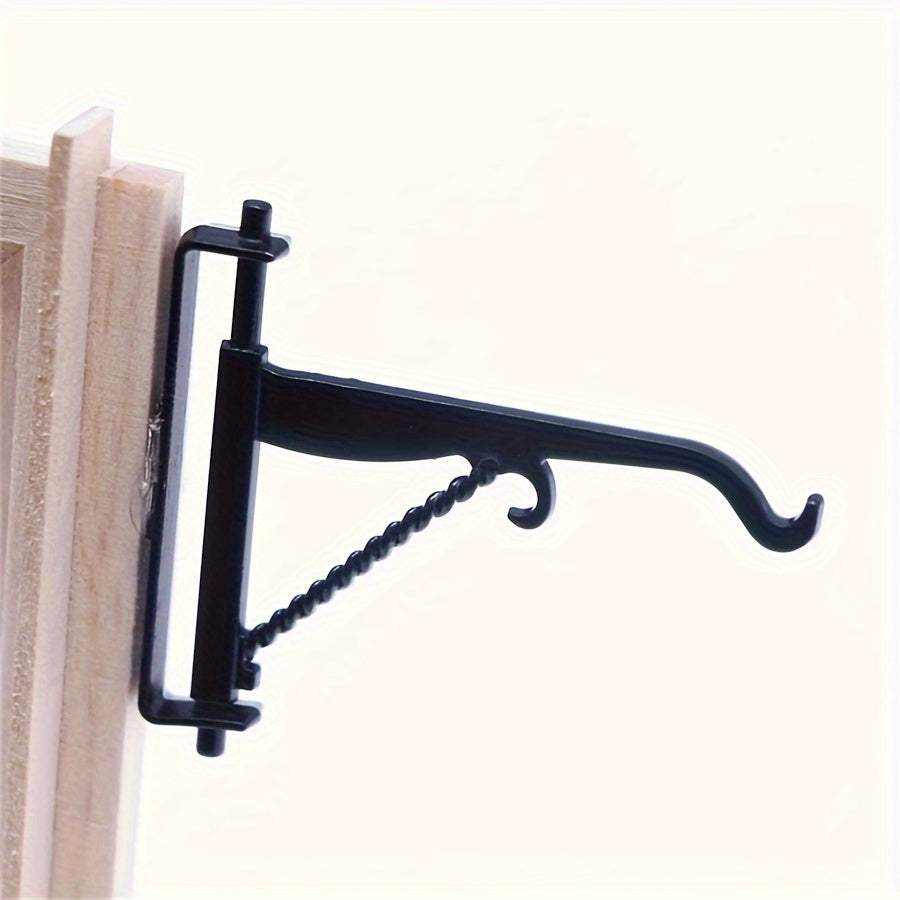 4pcs 1:12 Mini Alloy Hook Stand Model Ornament Hanging Lamp Dollhouse Decoration