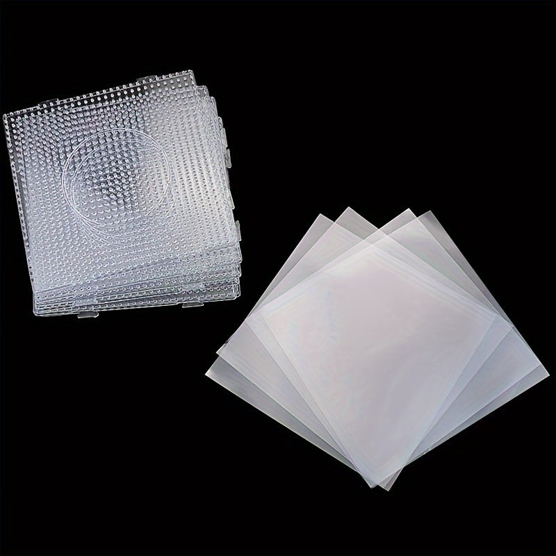 4pcs Large Transparent Nail Bead Board Set