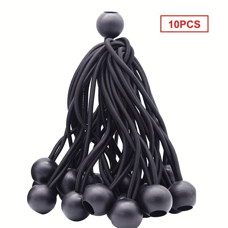 10pcs Elastic Straps with Buckle for Secure Tie Downs 5.5 Inches
