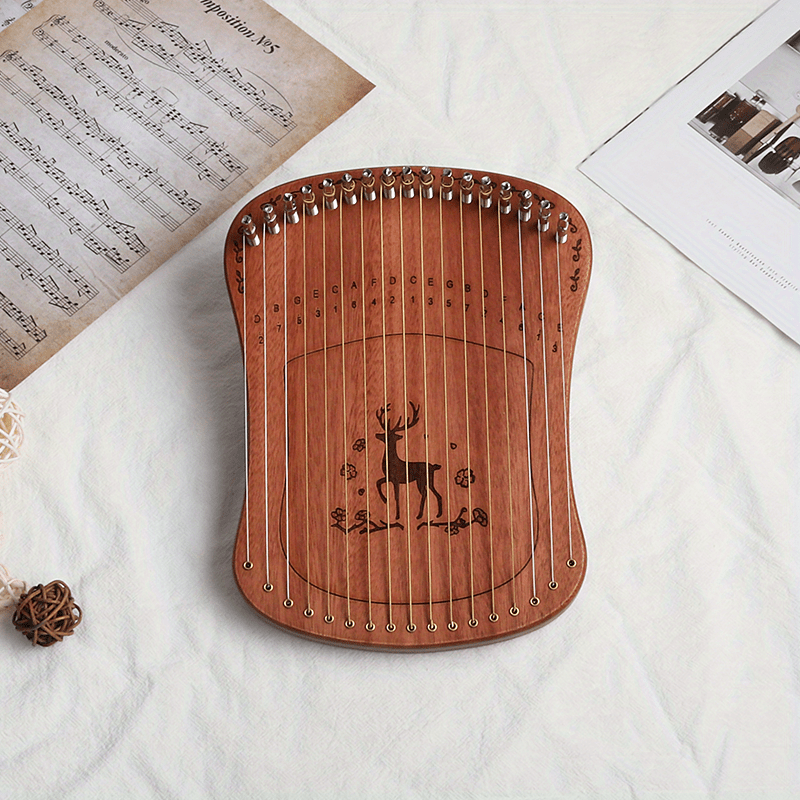 17 String Harpika Lyre Harp: Easy Music Learning