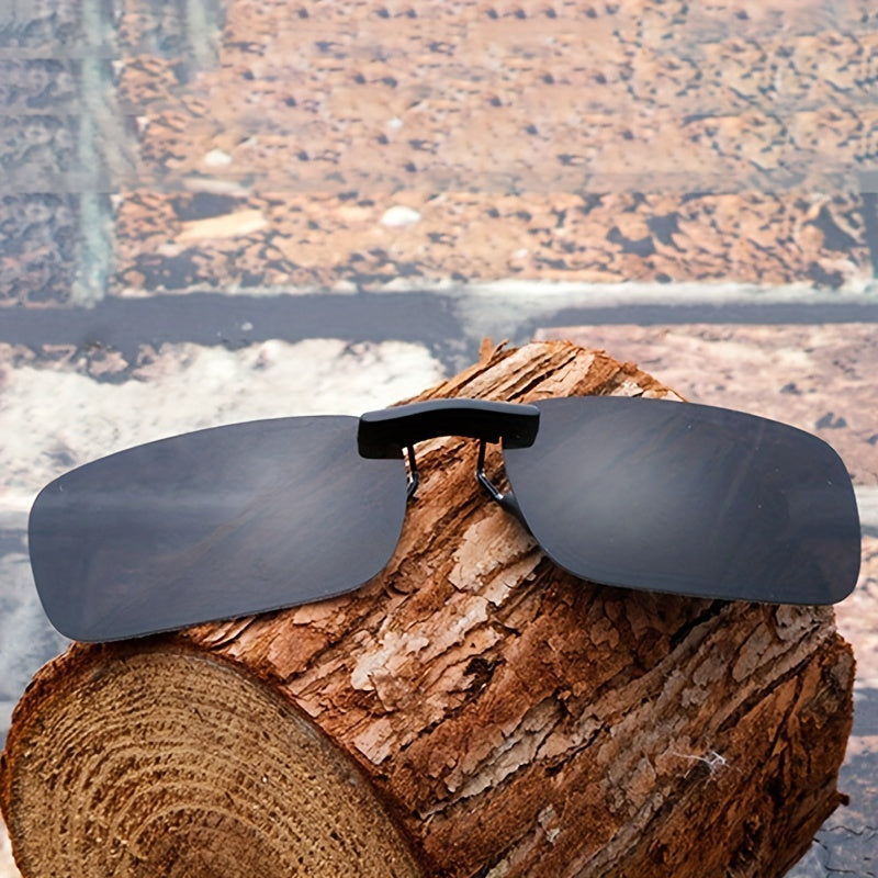 Polarized Clip On Driving Sunglasses UV400 Lens Night Vision Men