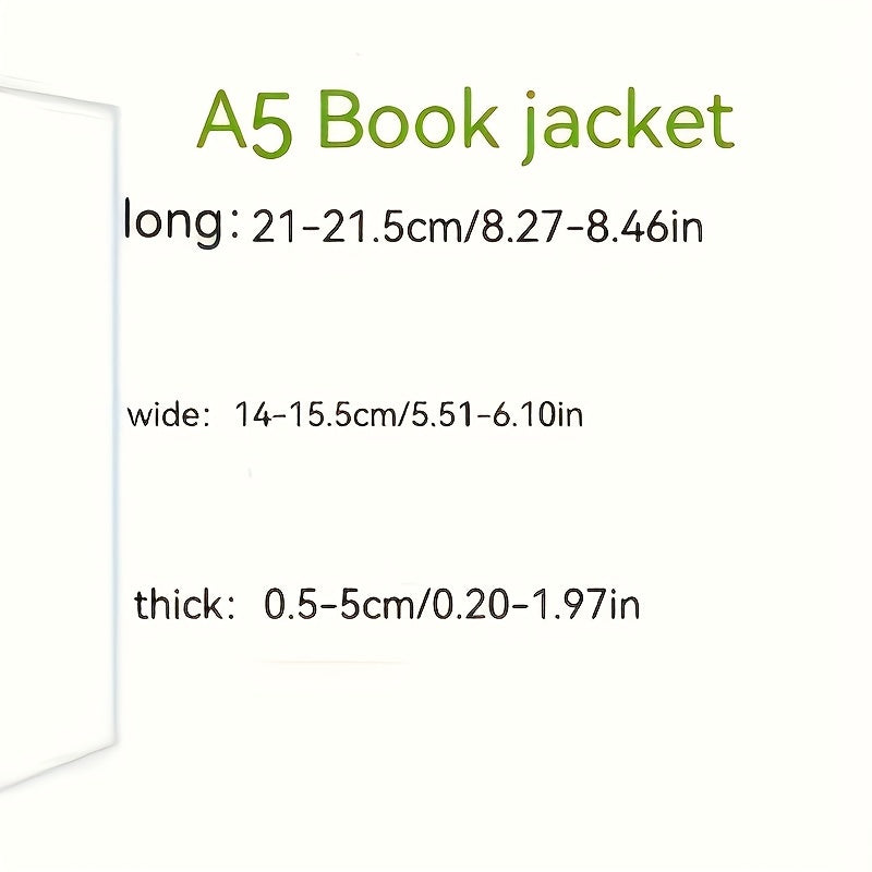 Adjustable Journal Book Cover Student Stationery