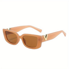 Square Sunglasses UV400 Anti Glare Glasses for Women Men