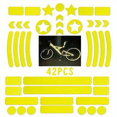 Reflective Stickers for Car Wheel Hub and Tire Rim - Enhance Roadway Safety