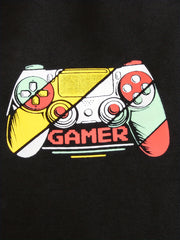 Gamepad Print Boys Active Sweatpants Jogger Sports Pants