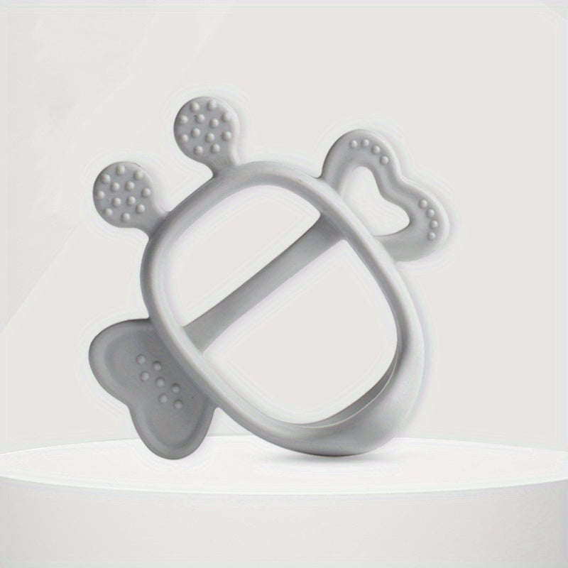 3D Bee Teether Teething Toy Baby Soft Teether