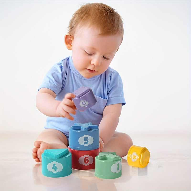 Colorful Children's Fishing Toy with Numbered Fish