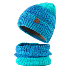 Knit Beanie Hat & Scarf Set for Winter - Warm & Thick - Perfect Gift