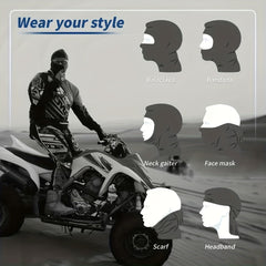 Unisex Balaclava Ski Mask Full Cover Windproof Neck Gaiter for Outdoor Sports