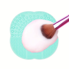 Flower-Shaped Makeup Brush Cleaning Pad
