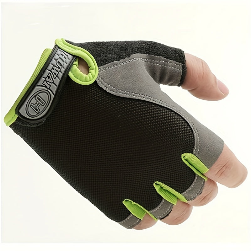 Breathable Anti Skid Workout Gloves For Men And Women