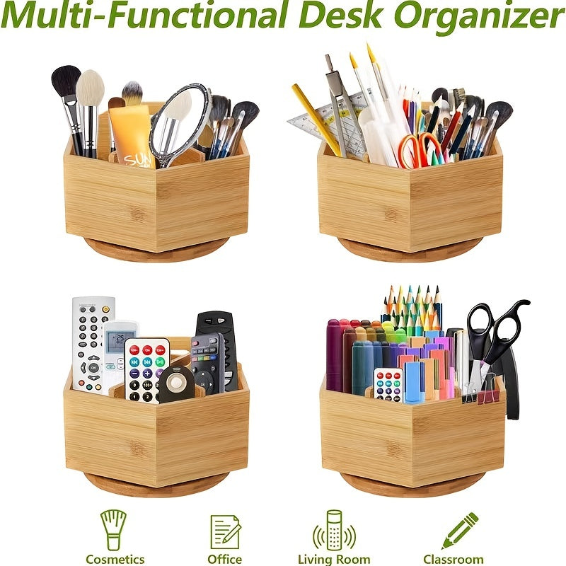 Desktop Storage Box Pen Holder 360 degree Ma