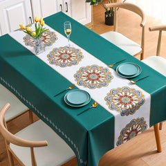 Waterproof Square Tablecloth Nordic Style Coffee Table Cloth