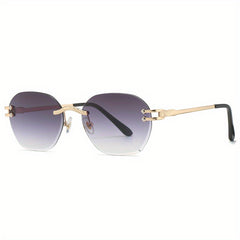 Retro Rimless Sunglasses 3014 Catch all