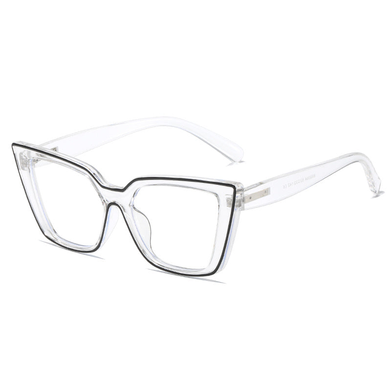 Oversize Cat Eye Blue Light Glasses Unisex Relieve Eye Fatigue & UV Glare