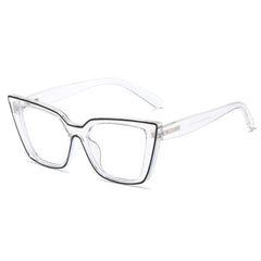 Oversize Cat Eye Blue Light Glasses Unisex Relieve Eye Fatigue & UV Glare
