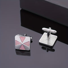 Glitter Cufflinks Dripping Oil Cufflinks Business Shirt Accessories