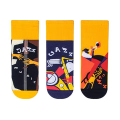 3 Pairs Street Lifestyle Socks Pack High Cotton For Skateboard
