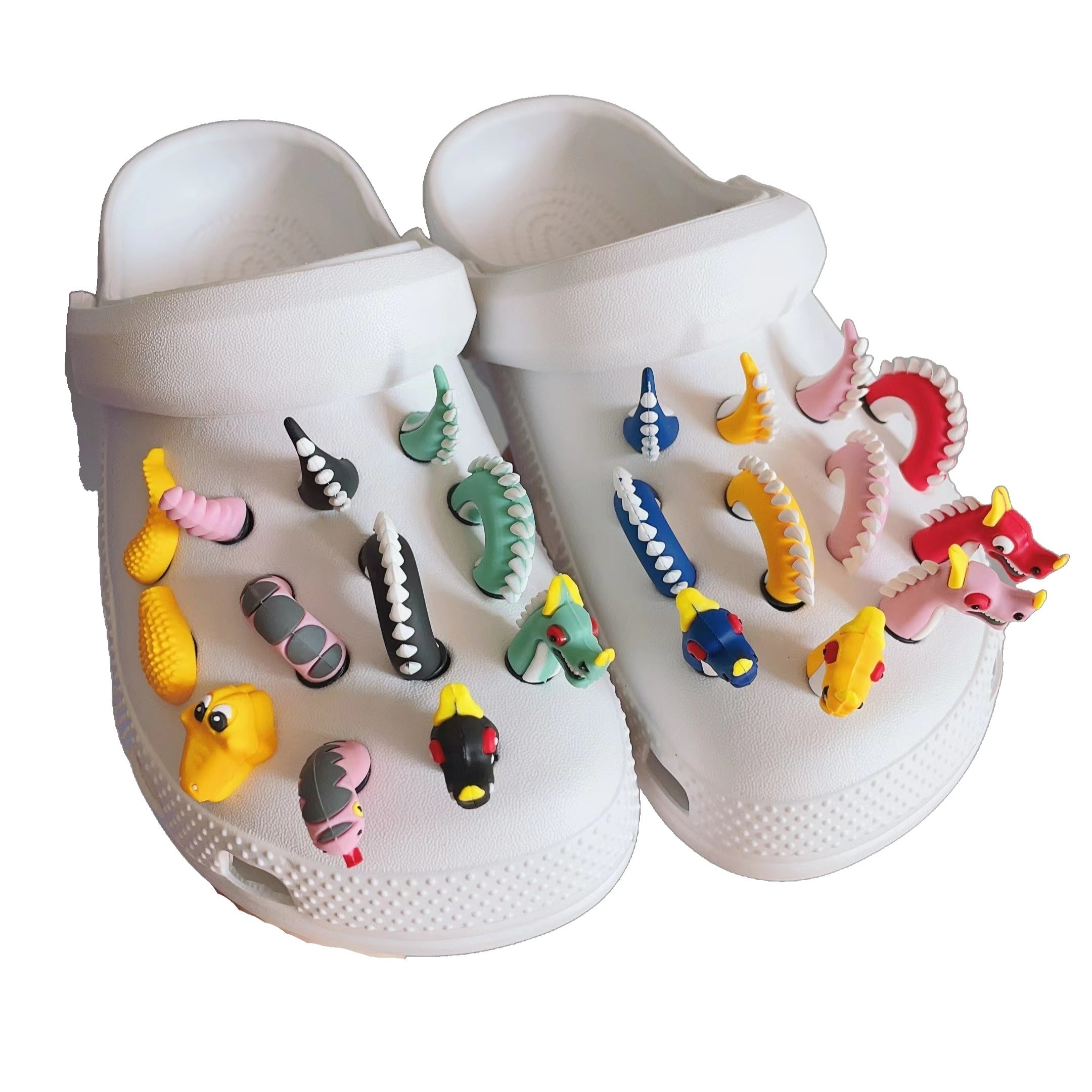 3D Dragon Charms Set for Crocs Shoes - Boys Children Decoration