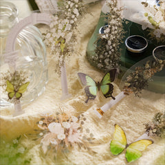 20pcs Literary Flower Arch Sticker Pack