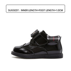 TARANIS Leather Soft soled Booties Slip On Bowknot Shoes