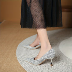 Women's Pointed Toe Stiletto Heels Dress Pumps
