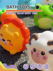 Net Catch Animal Bath Toy Floating Bathroom Play Toy PVC Toy