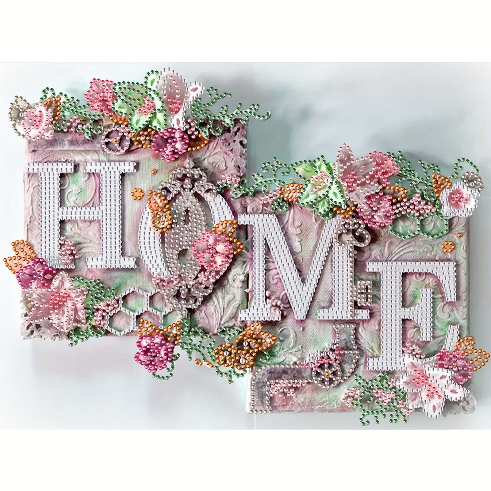5D HOME Pattern Diamond Painting Set 29 97x39 88 Cm