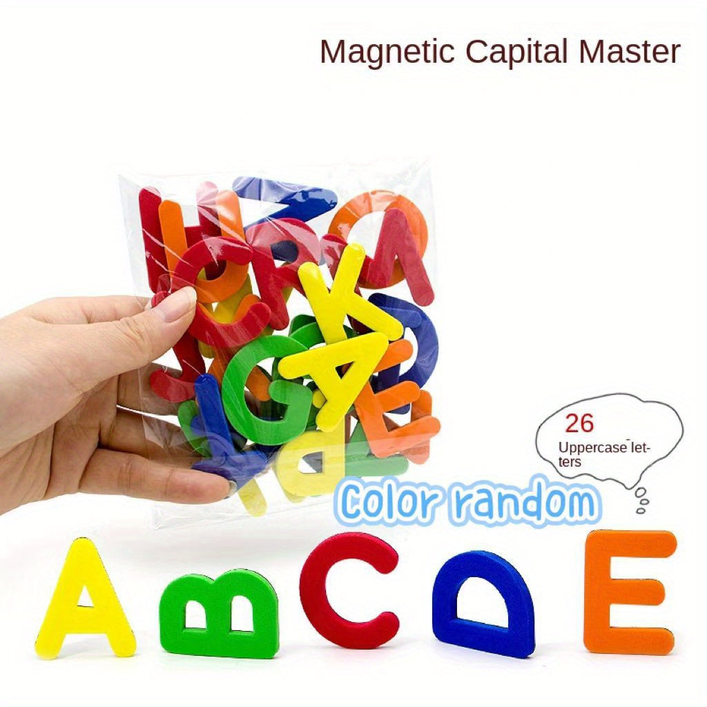 ABC Magnetic Alphabet Stickers Educational Toy for Kids Christmas Halloween Gift