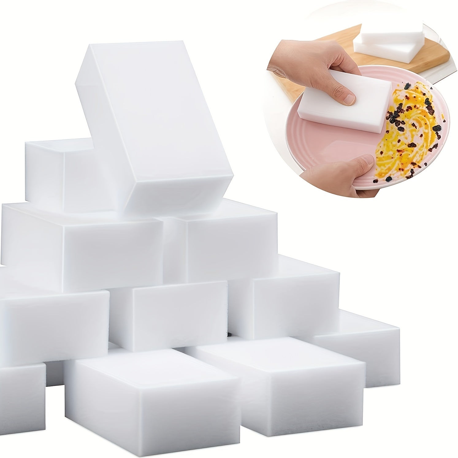 Magic Sponge Cleaner Decontamination Eraser Home Cleaning Tool 100 X 60 X 20mm