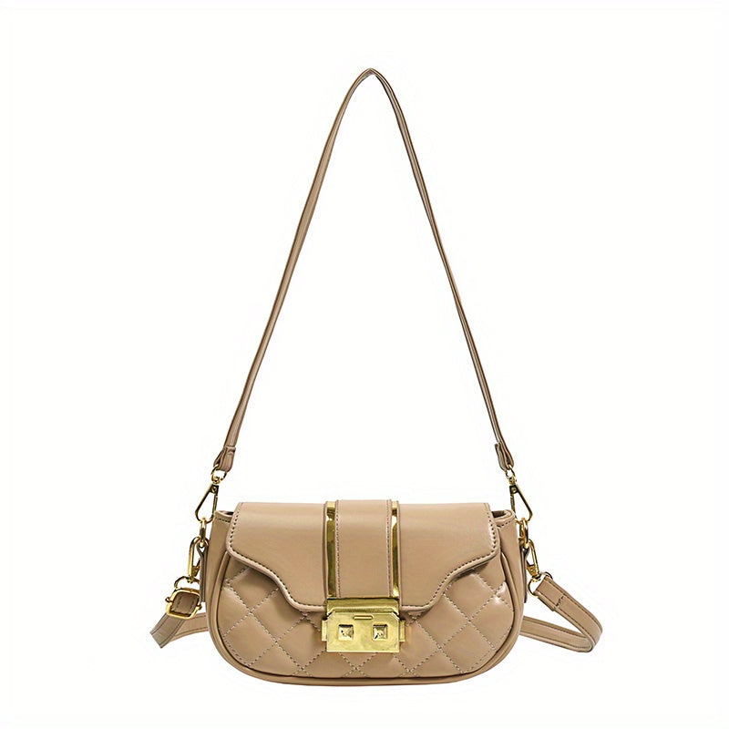Women's Small Argyle Quilted Crossbody Bag